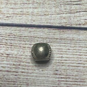 Brighton Cross Bead Spacer Charm with crystals